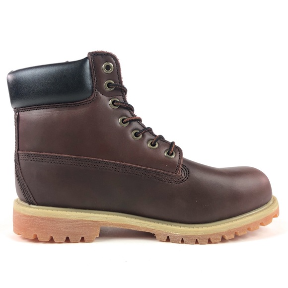 Levis Harrison LE Brown Mens Leather Boots - Picture 5 of 8